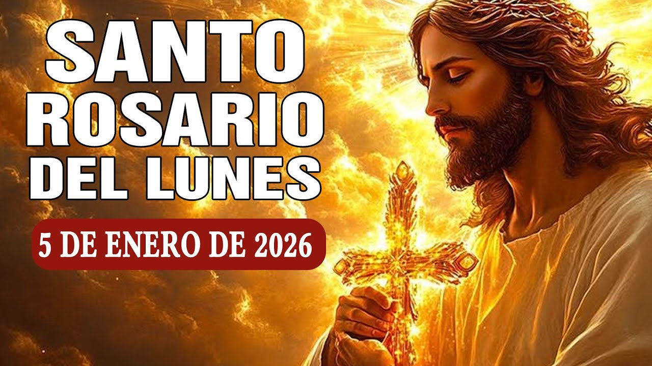SANTO ROSARIO DEL LUNES 💙 5 DE ENERO DE 2026 💙 LOS MISTERIOS GOZOSOS DEL ROSARIO [VIRTUAL]