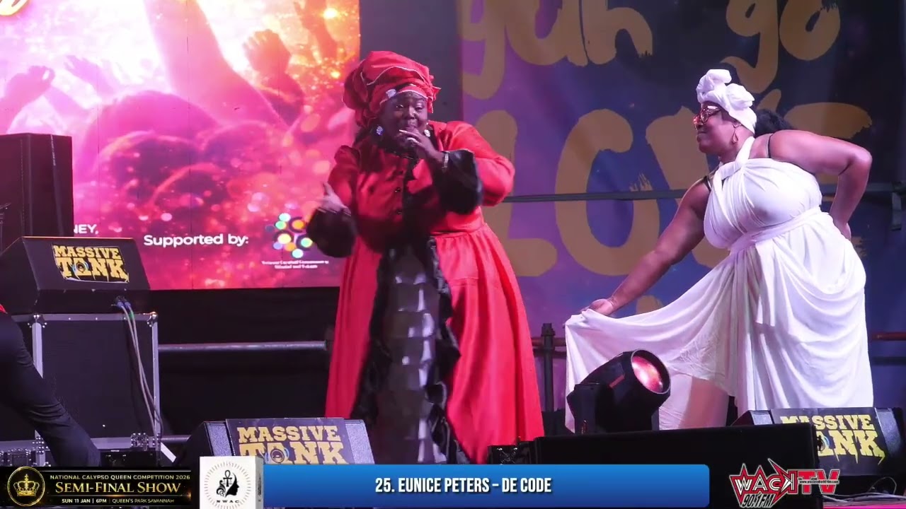 CALYPSO 2026 NATIONAL CALYPSO QUEENS 10 Eunice Peters – De Code