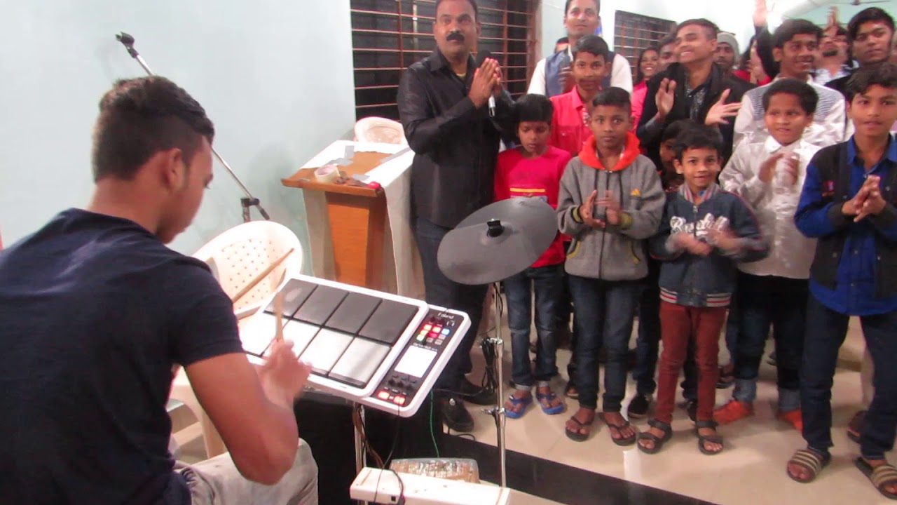 DRUM SOLO countdown to 2018 by Chirag Pawar & Elijah Albuquerque (Valley of Praise SOUTH MUMBAI)