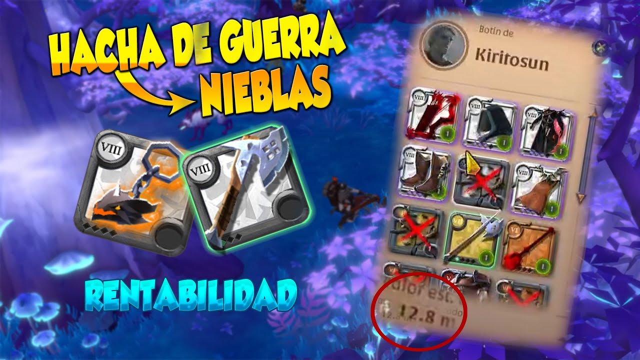 HACHA DE GUERRA EN NIEBLAS!! NO TE SALVA NI LA CAPA!!!