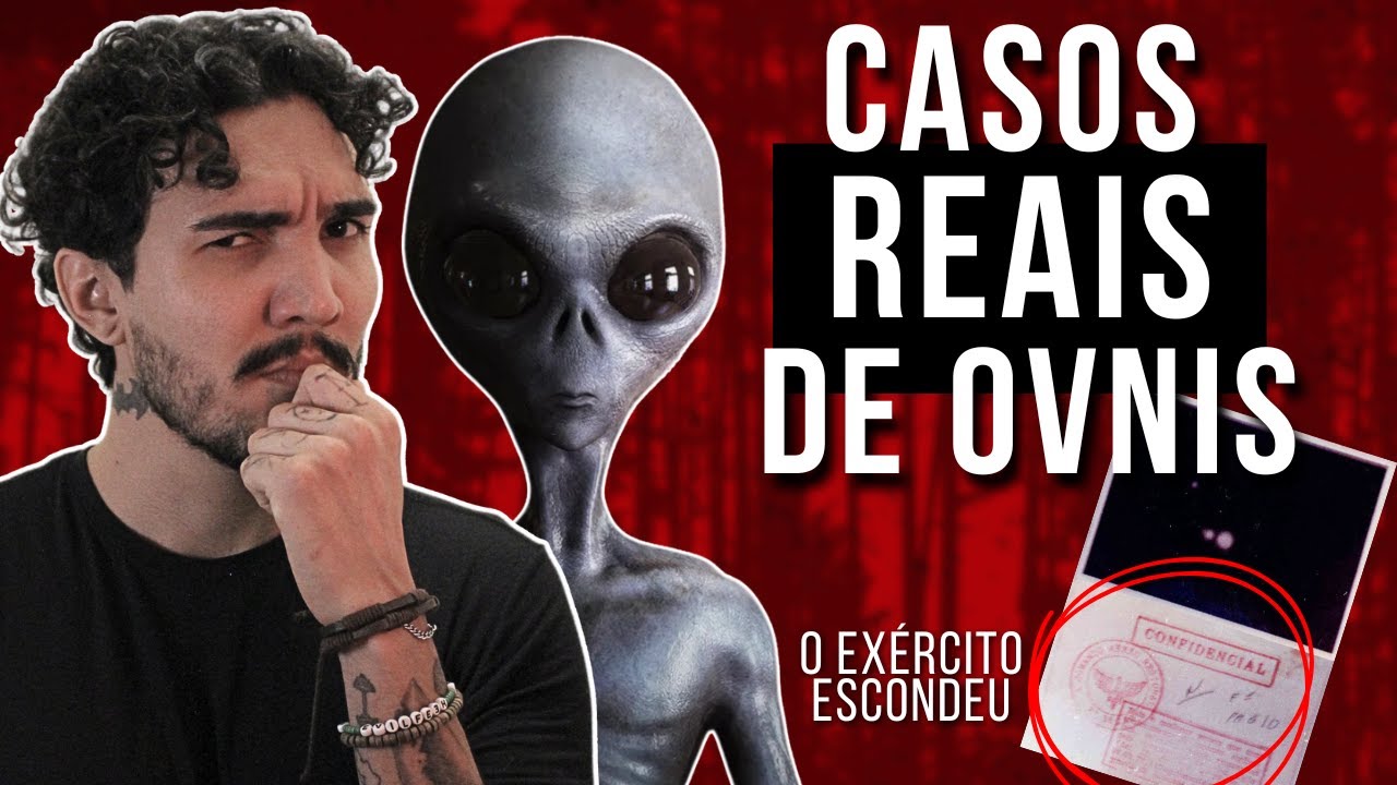 O EXÉRCITO ESCONDE: 5 Casos de OVNIs e Alienígenas com VAZAMENTOS Reais (Operação Prato e outros)