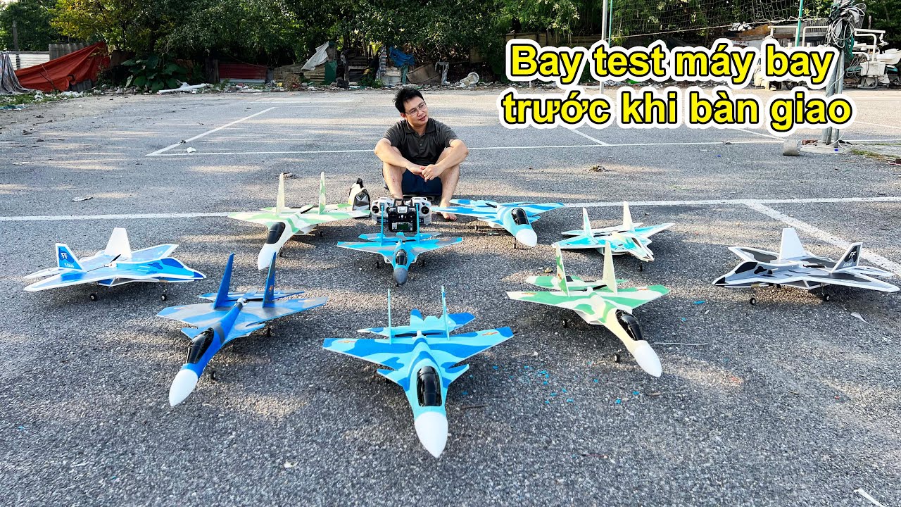 Một buổi bay test máy bay trước khi bàn giao cho khách hàng || #4dmodel #DIY #su30
