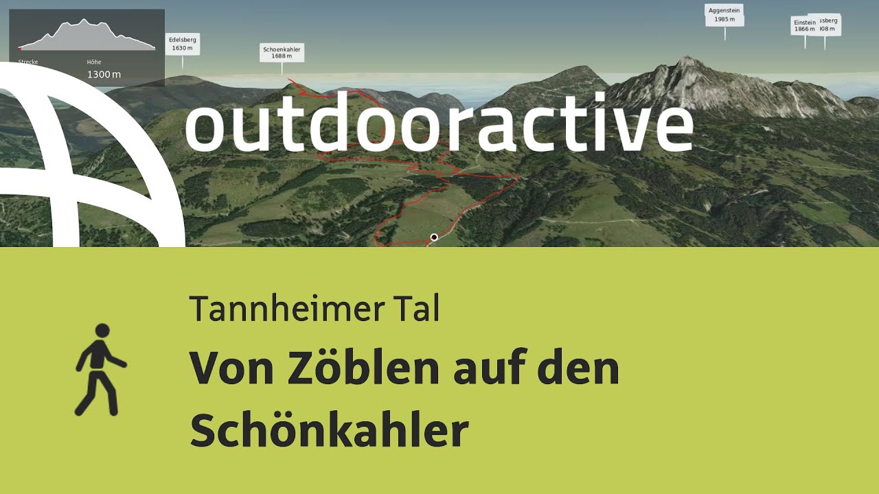 Wanderung im Tannheimer Tal: Von Z&ouml;blen auf den Sch&ouml;nkahler