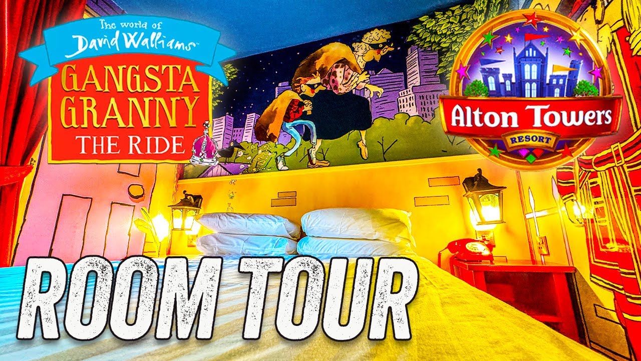 We Stay in the Gangsta Granny Room Alton Towers Hotel