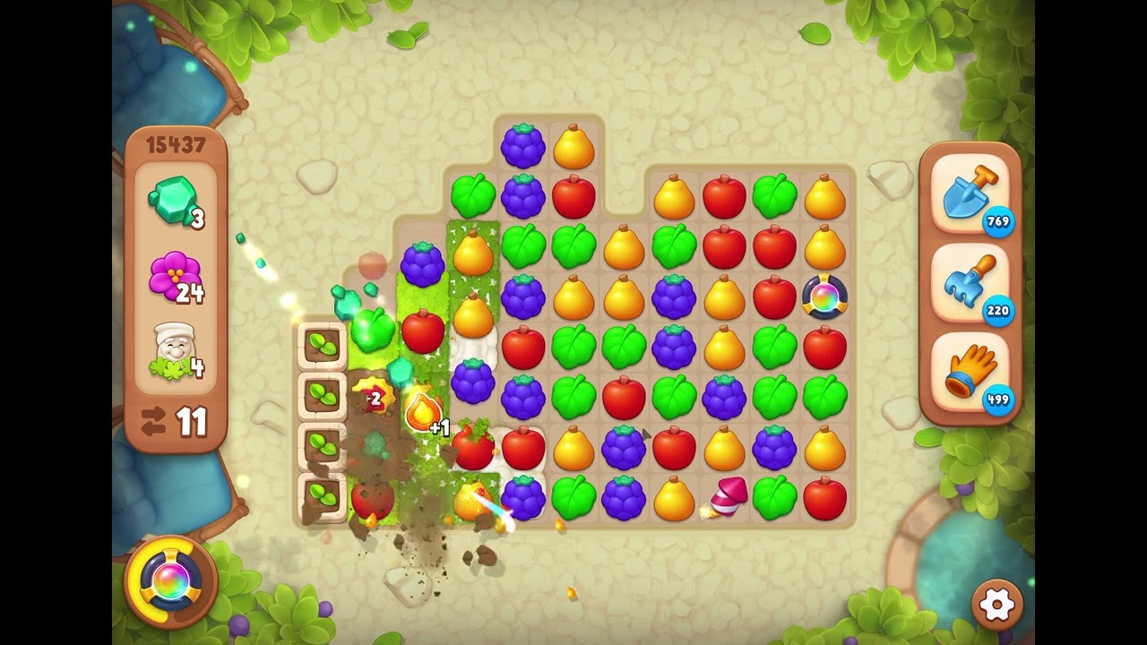 GardenScapes Level 15437 no boosters 