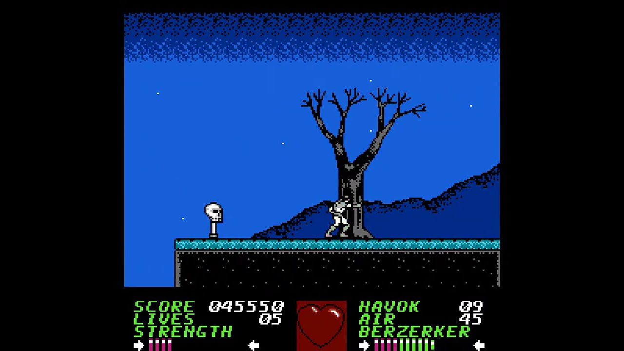 Wolverine (NES) All Warp Zones
