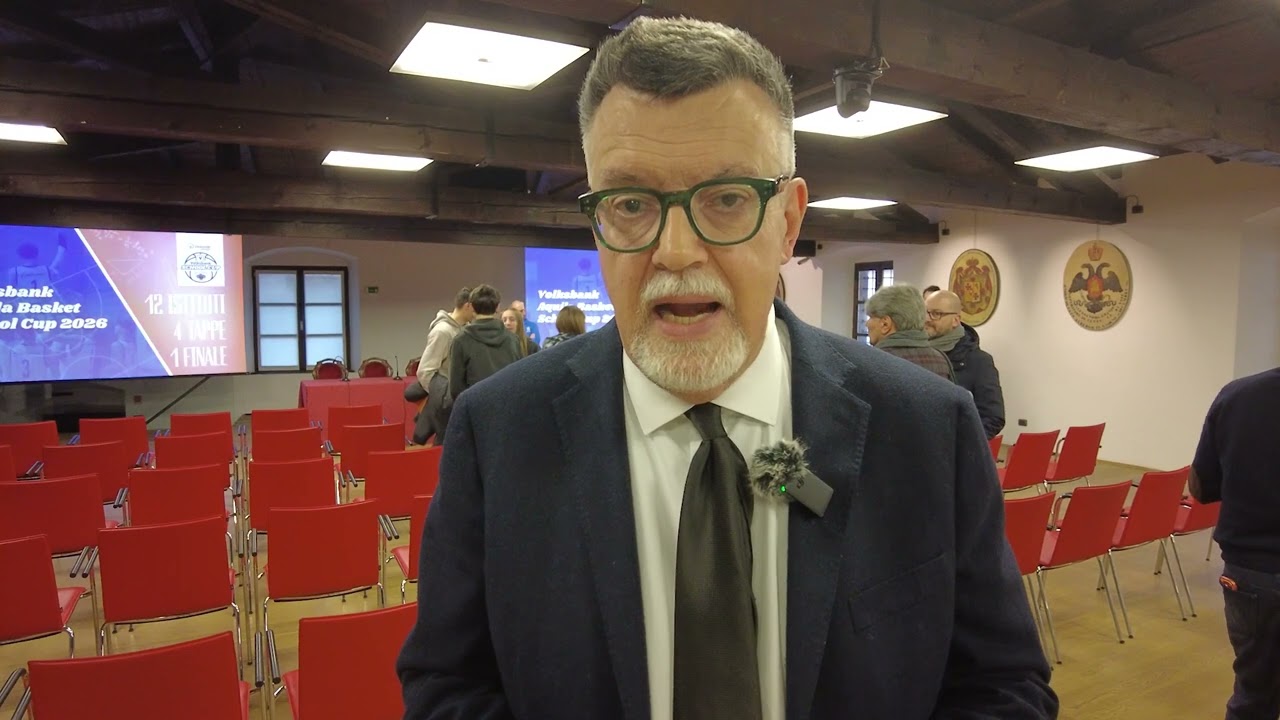 19 12 2025 Il presidente Aquila Basket Trento Luigi Longhi