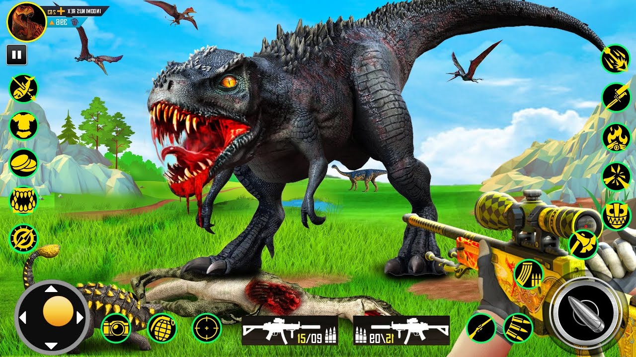 Hunting Giant Dinosaurs in Dinosaur Hunter 3D | Wild Safari Gameplay 2026