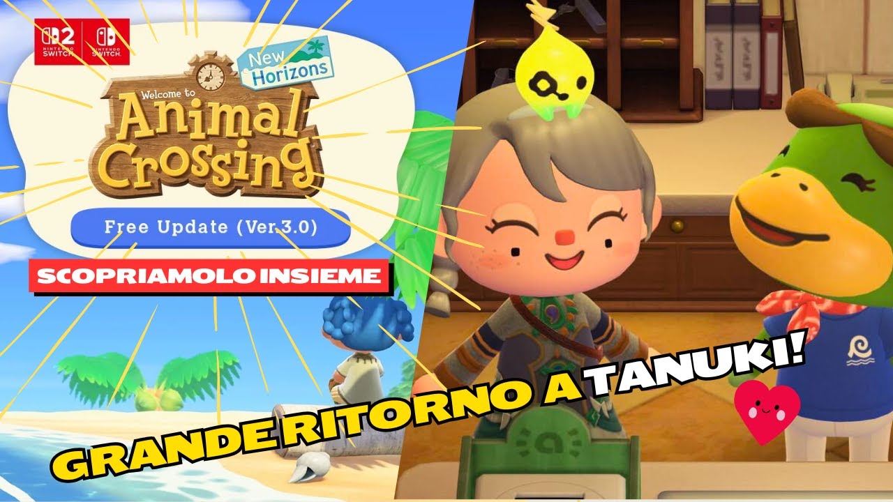 Scopriamo l’Aggiornamento 3.0 di Animal Crossing: CAMBIA TUTTO! (o forse no?) 🏝️✨