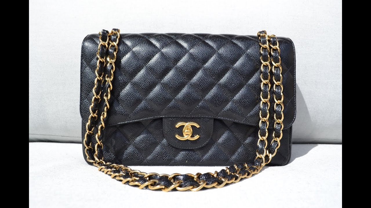 Sac Timeless Chanel Veau grainé Noir : Authenticité garantie - Soline