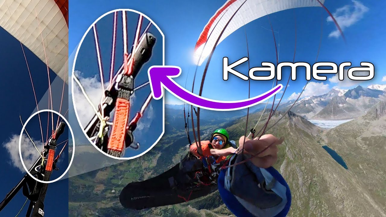 Kamera in den Leinen | Gleitschirm-Streckenflug-Vlog