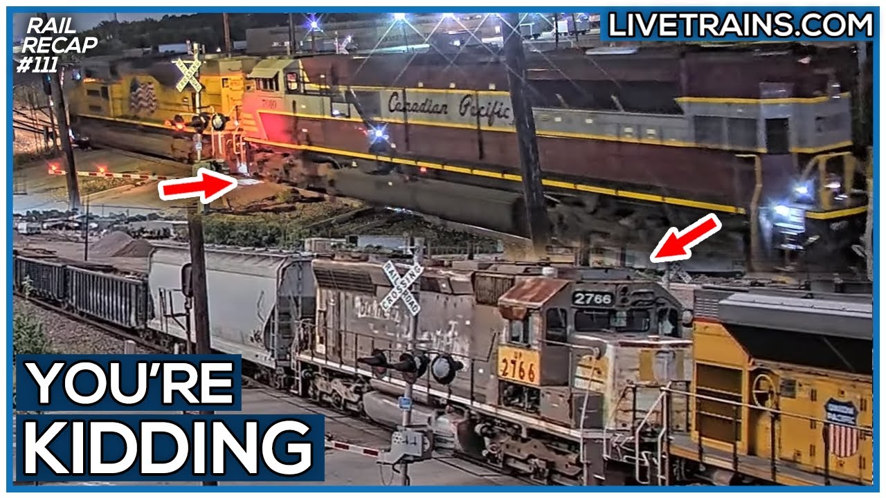 You're KIDDING! Watch RARE & AWESOME Locomotives | Rail RECAP #111