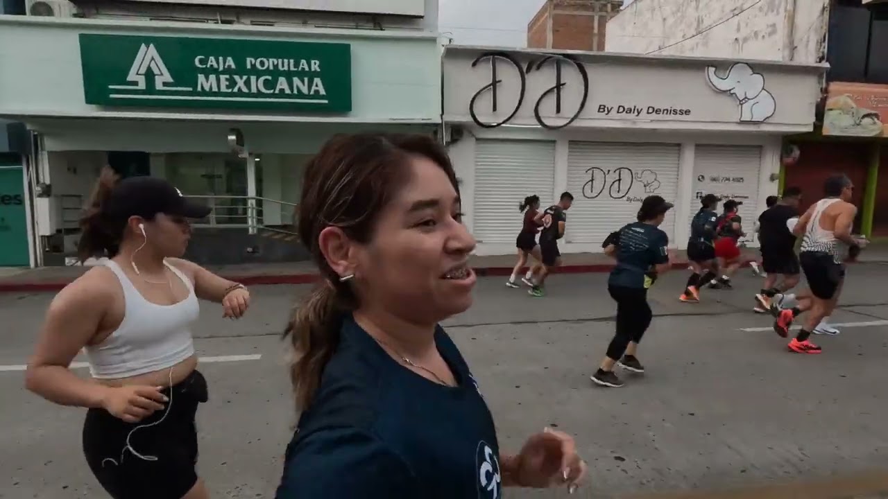 Con Dany en el Medio Maratón Farrera 2025