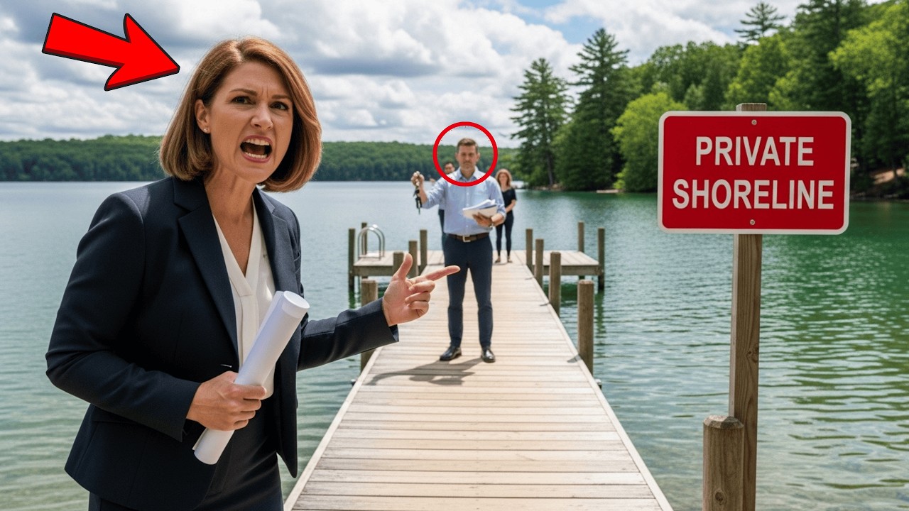 HOA Karen Claimed My Dock Was “Community Use”… Unaware I Own The Shoreline!