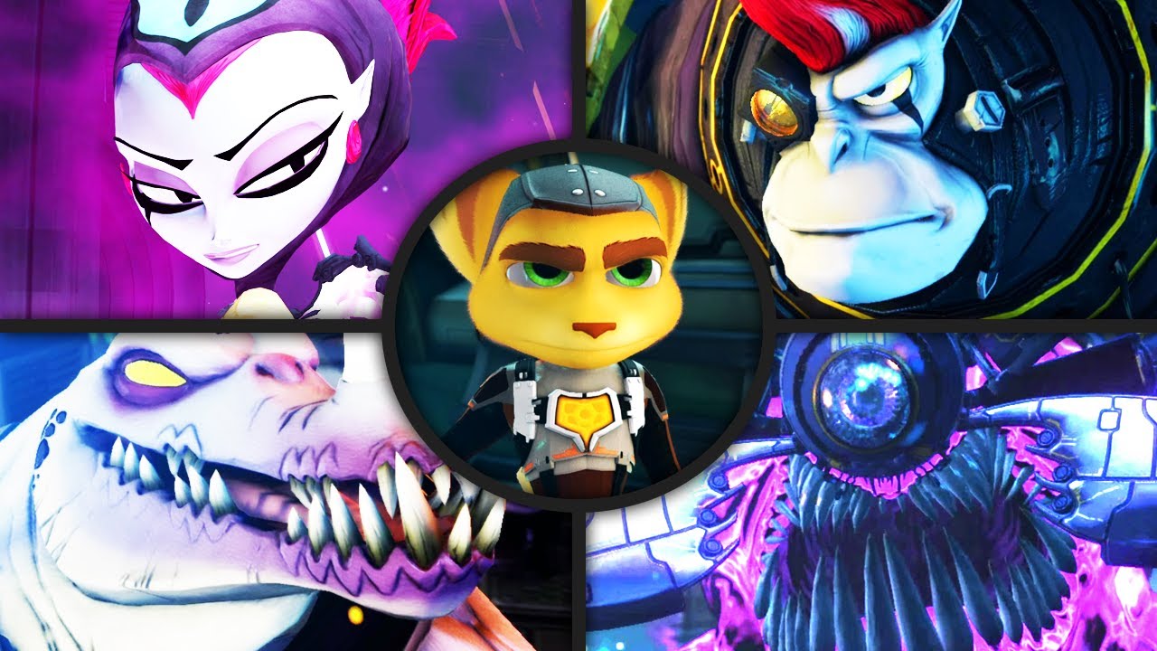 RATCHET & CLANK: INTO THE NEXUS — все боссы и концовка (4K 60 кадров в секунду)
