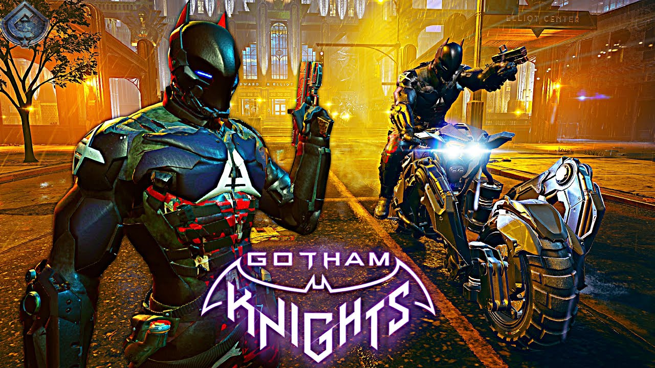 Gotham Knights - ARKHAM KNIGHT FREE ROAM GAMEPLAY!