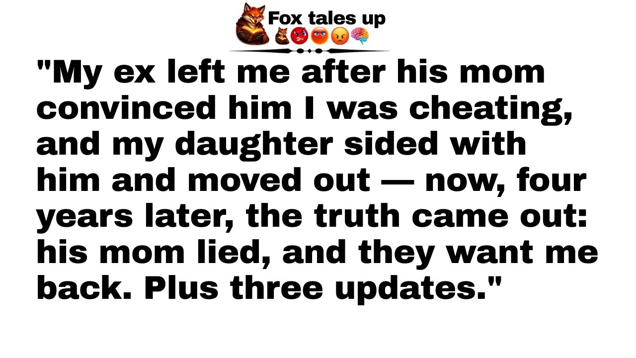 "My ex left me after his mom convinced him I was cheating, and my daughter sided with him...
