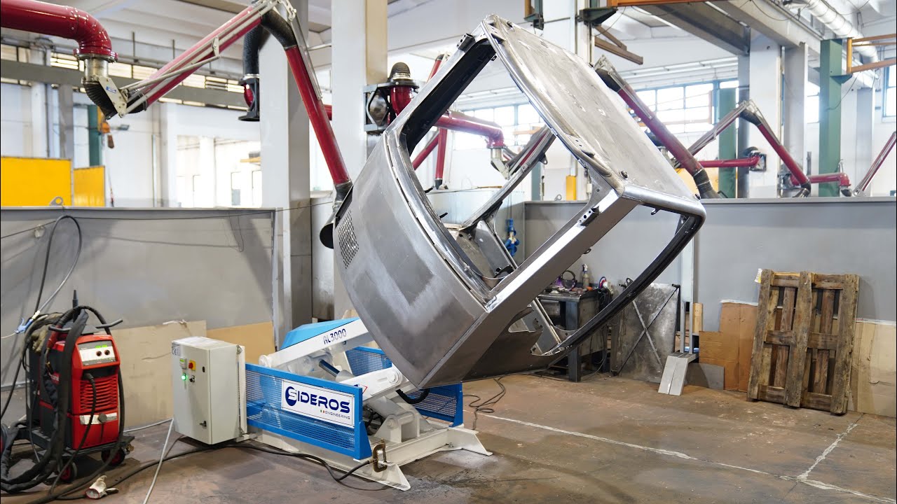 3 Axis Welding Positioner - Sideros Engineering - RL 3000 - Load Capacity 3.000 kg - 6,610 lbs