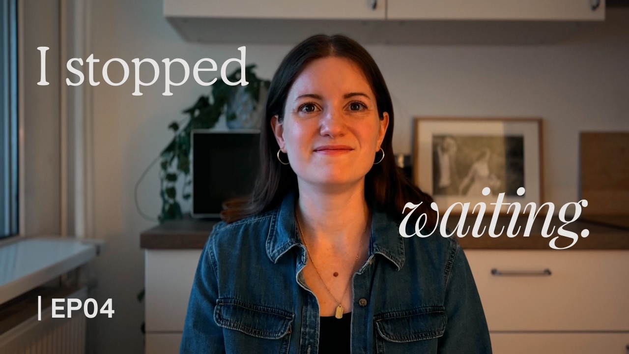 Start before you know where it leads