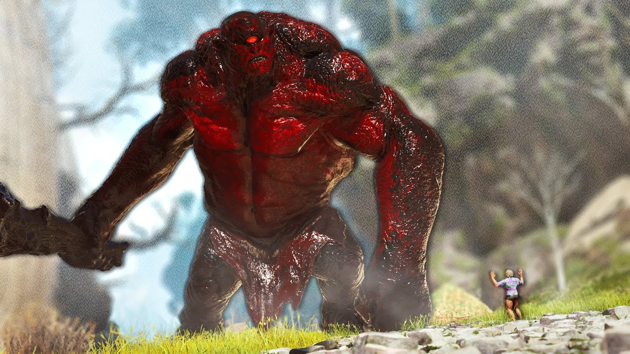 Facing the ENORMOUS Mythical Ogre Boss! | ARK Primal Nemesis #19