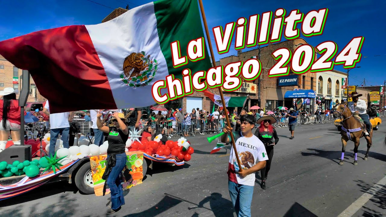 La Villita Desfile de Independencia de Mexico 2024 | Chicago Little Village Mexican Parade