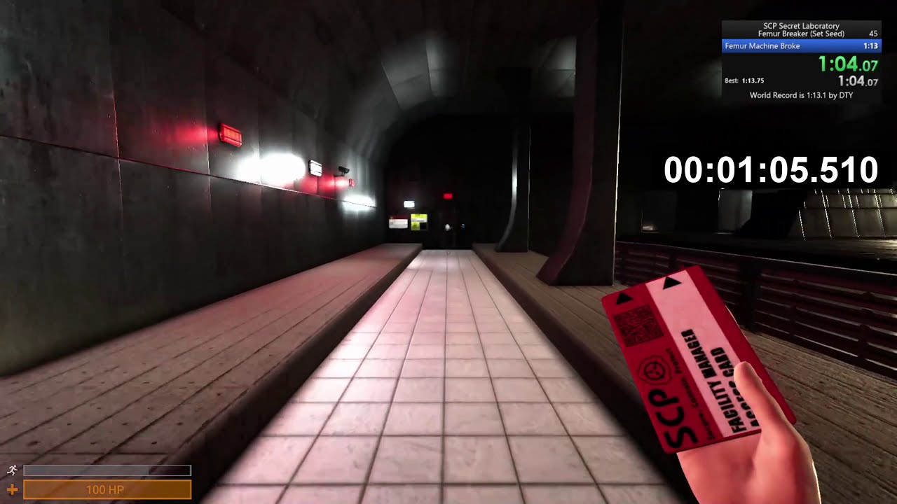 Former WR | Femur Breaker% SCP:SL Scopophobia | 1:12.393 Speedrun