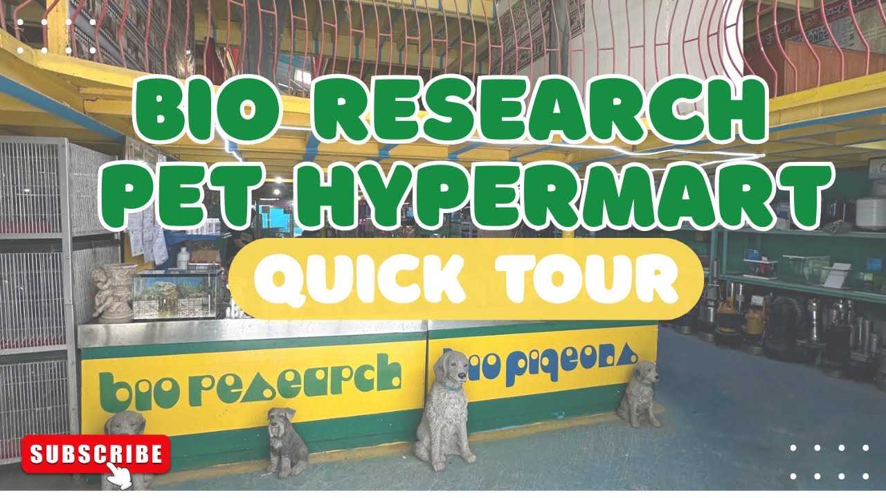 BIO RESEARCH QUICK TOUR| PARANAQUE PET SHOP | FOR ALL FISH HOBBYIST, BREEDERS, BIO PIGEON, HAMSTERS