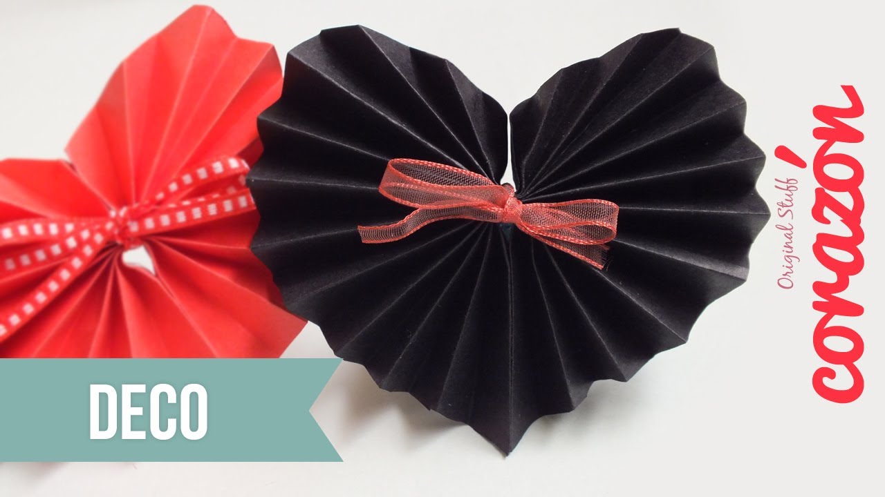 Corazón de papel [Decoración] - Original Stuff