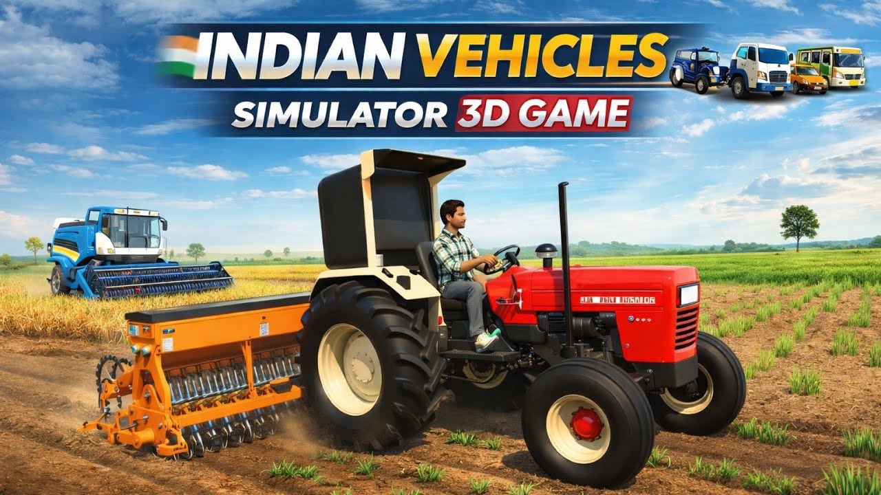 Indian vehicles simulator  3D gameplay and features explained @ANgamingstudio_73 