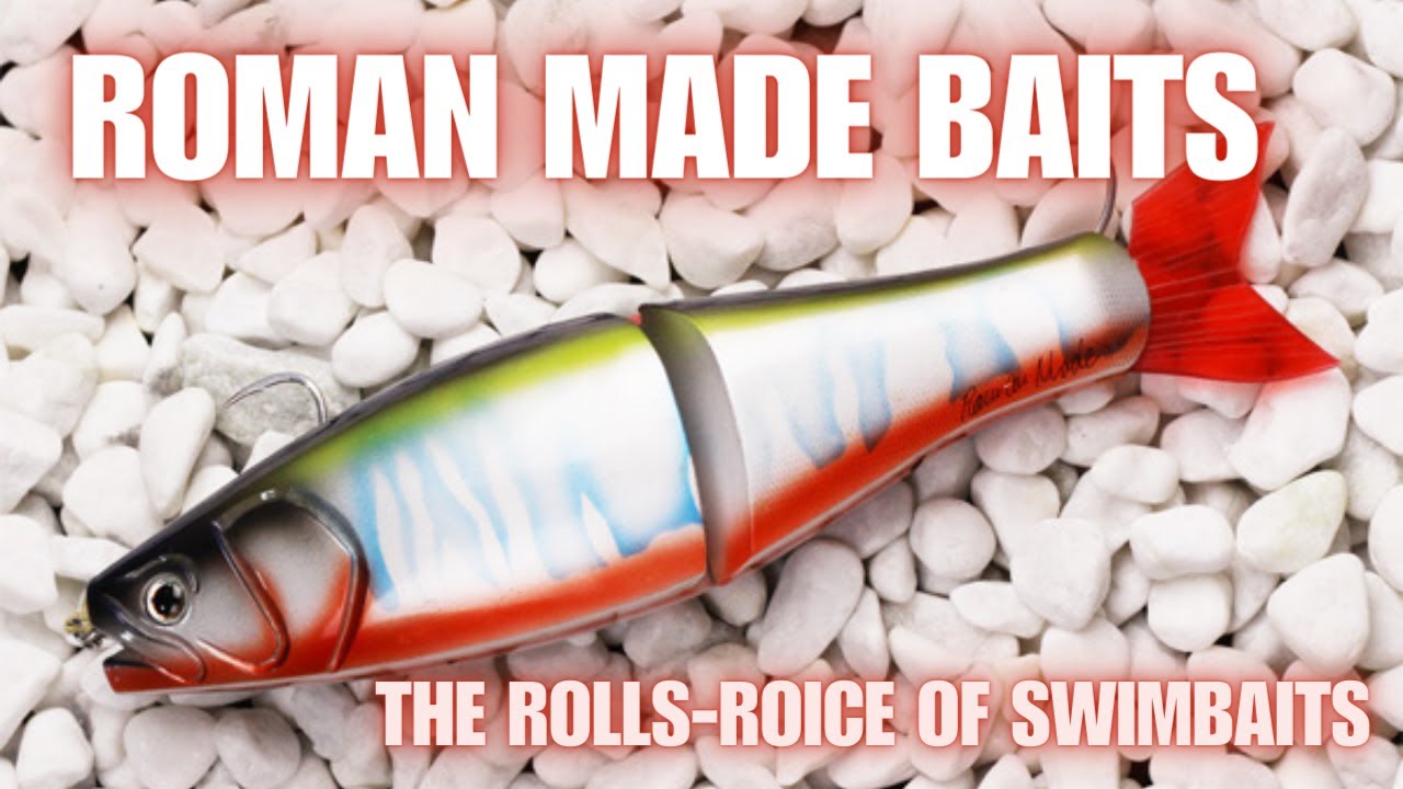 Roman made baits, the Rolls- Roice of swim baits.