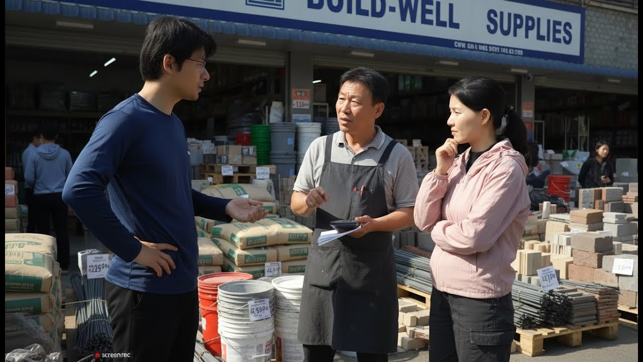 Toan Spends His Last Savings with Ly Tu Diem to Buy Materials for a New Kitchen