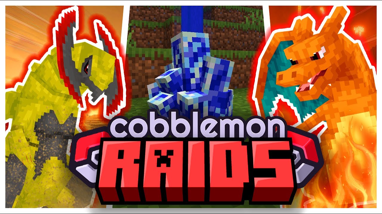 Pokemon Raids Are Coming to Cobblemon! (Cobblemon Raid Dens)