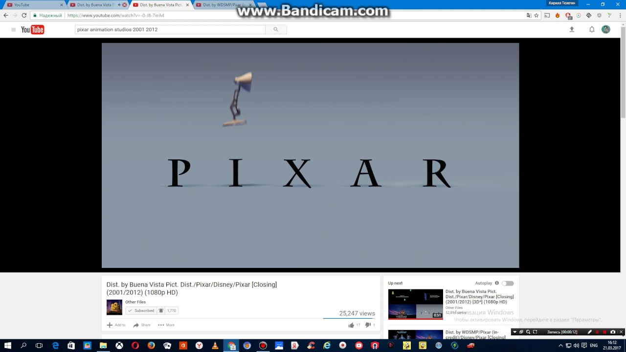 Buena Vista Pictures Distribution, Inc. / Pixar Animation Studios / Walt Disney Pictures