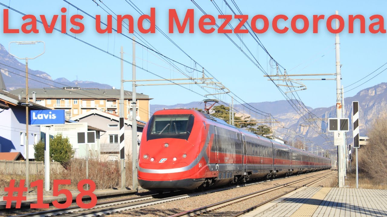 ATR100 im Etschtal und Zugverkehr im Trentino