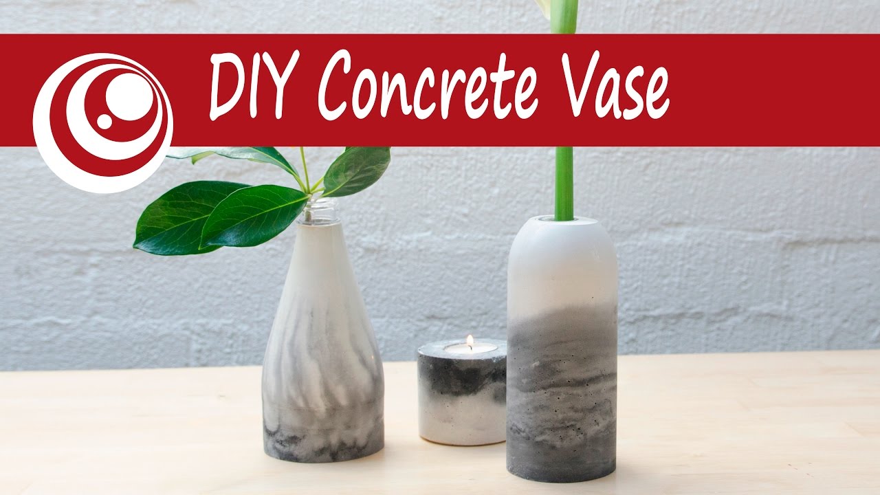 DIY Concrete Vase
