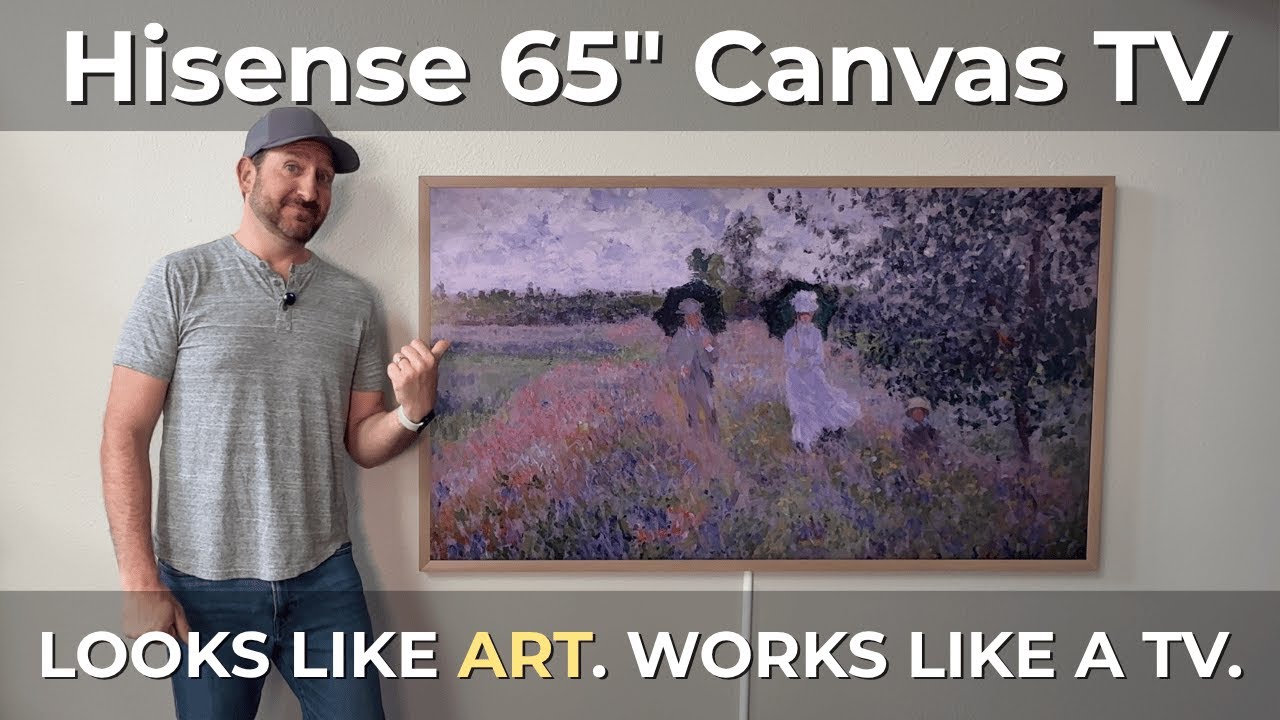 Hisense Canvas TV Review (2025): Finally, a TV That Looks Great Off Too
