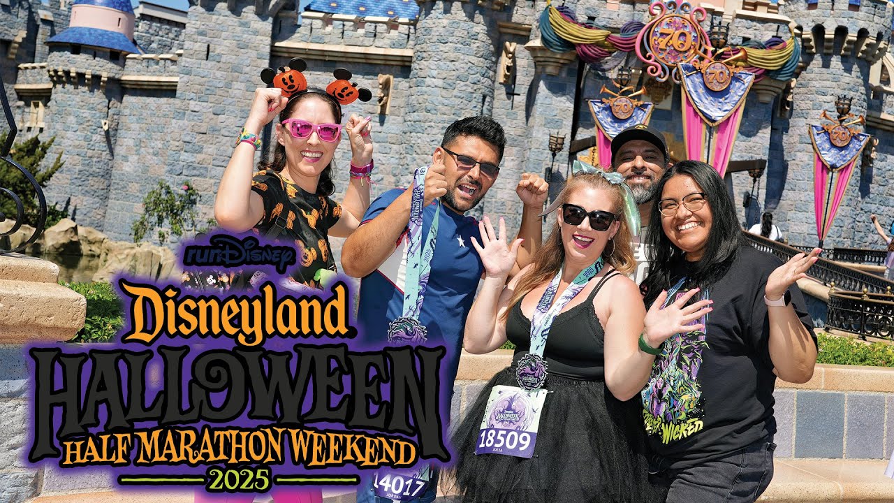 I trained for 7 days to run Disneyland's Halloween Half Marathon