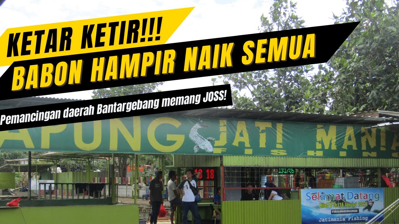 EDAN!!! BABON HAMPIR NAIK SEMUA DI JATIMANIA FISHING|EDAN MANCING SEBRAK!