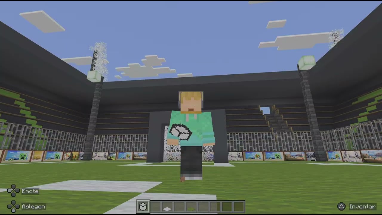 Ich baue mein Stadion in Minecraft teil 2 |TR OSCAR GM