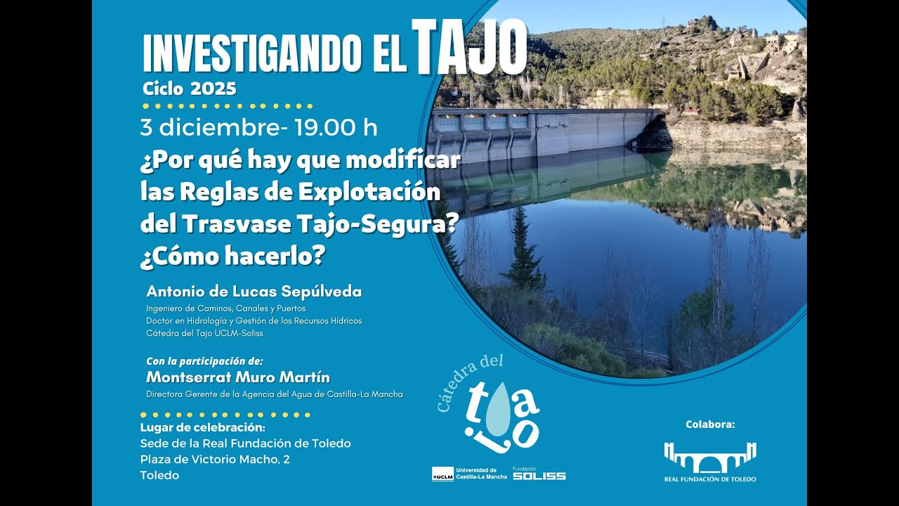 Las Reglas de Explotación del Trasvase Tajo-Segura ¿Por qué cambiarlas? ¿Cómo? Antonio de Lucas
