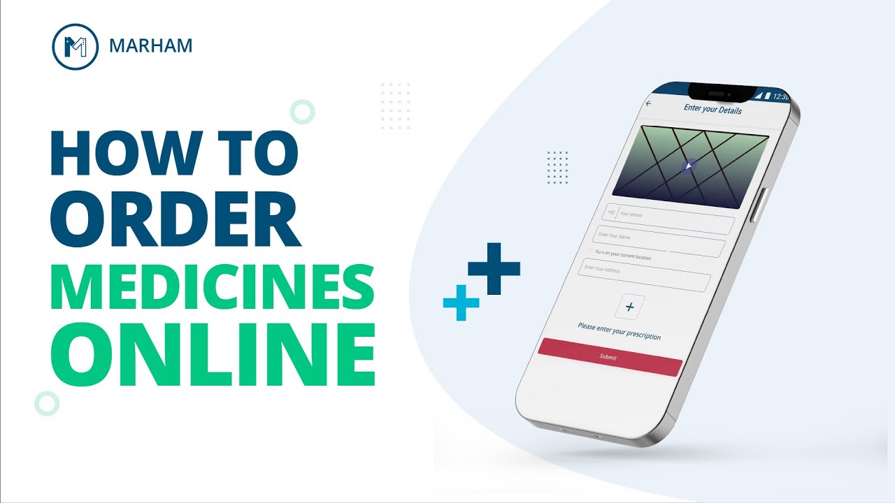 How To Order Medicines Online Through Marham App!