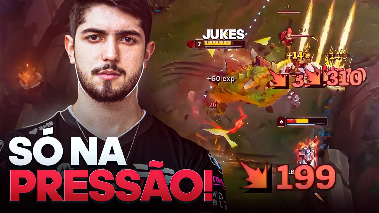 JUKES DE GNAR SÓ NA PRESSÃO