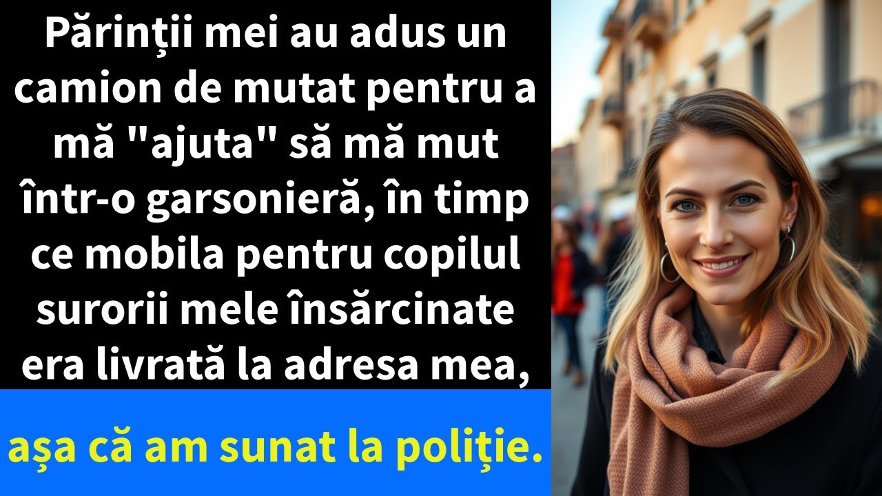 Părinții mei au adus un camion de mutat pentru a mă 