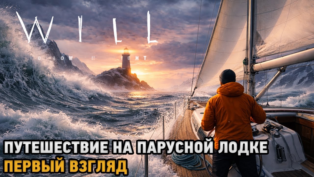 WILL: Follow The Light # Путешествие на парусной лодке ( первый взгляд )