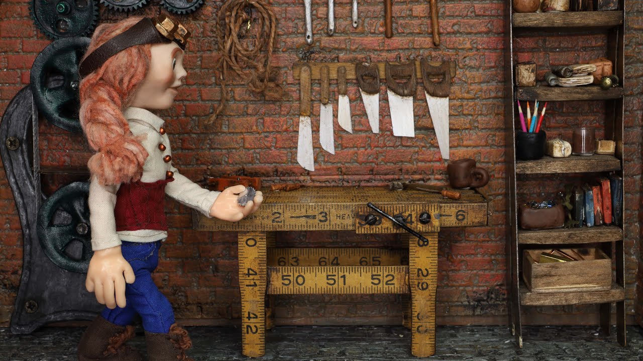 FOR THE LOVE OF CRAFTS, a Steampunk stop motion animation