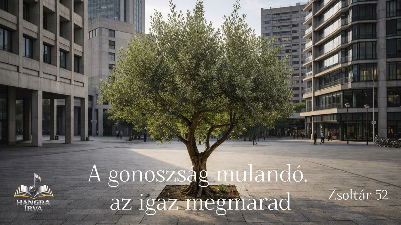 A gonoszság mulandó, az igaz megmarad - Zsoltár 52(52/150)