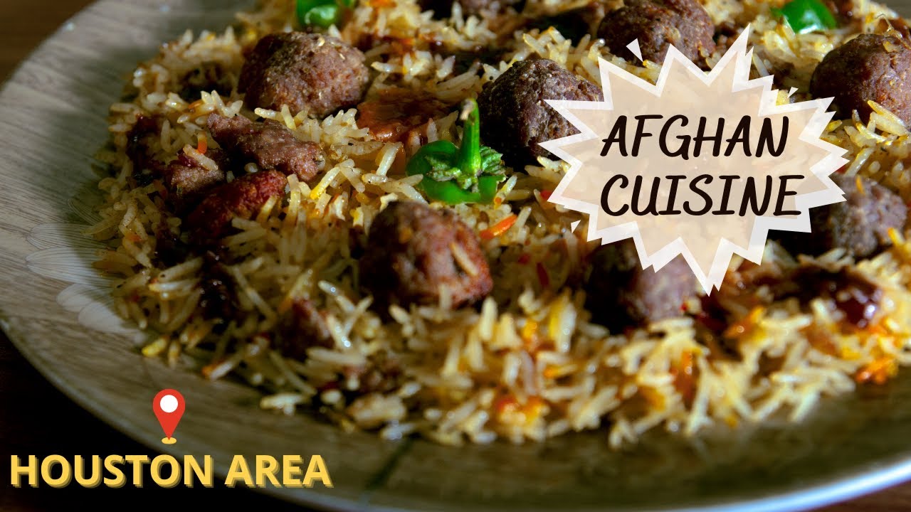 Incredible halal Afghan food in the Houston area