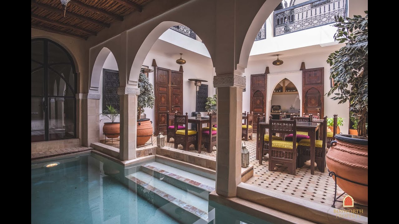 Boutique Guesthouse Riad For Sale Marrakech