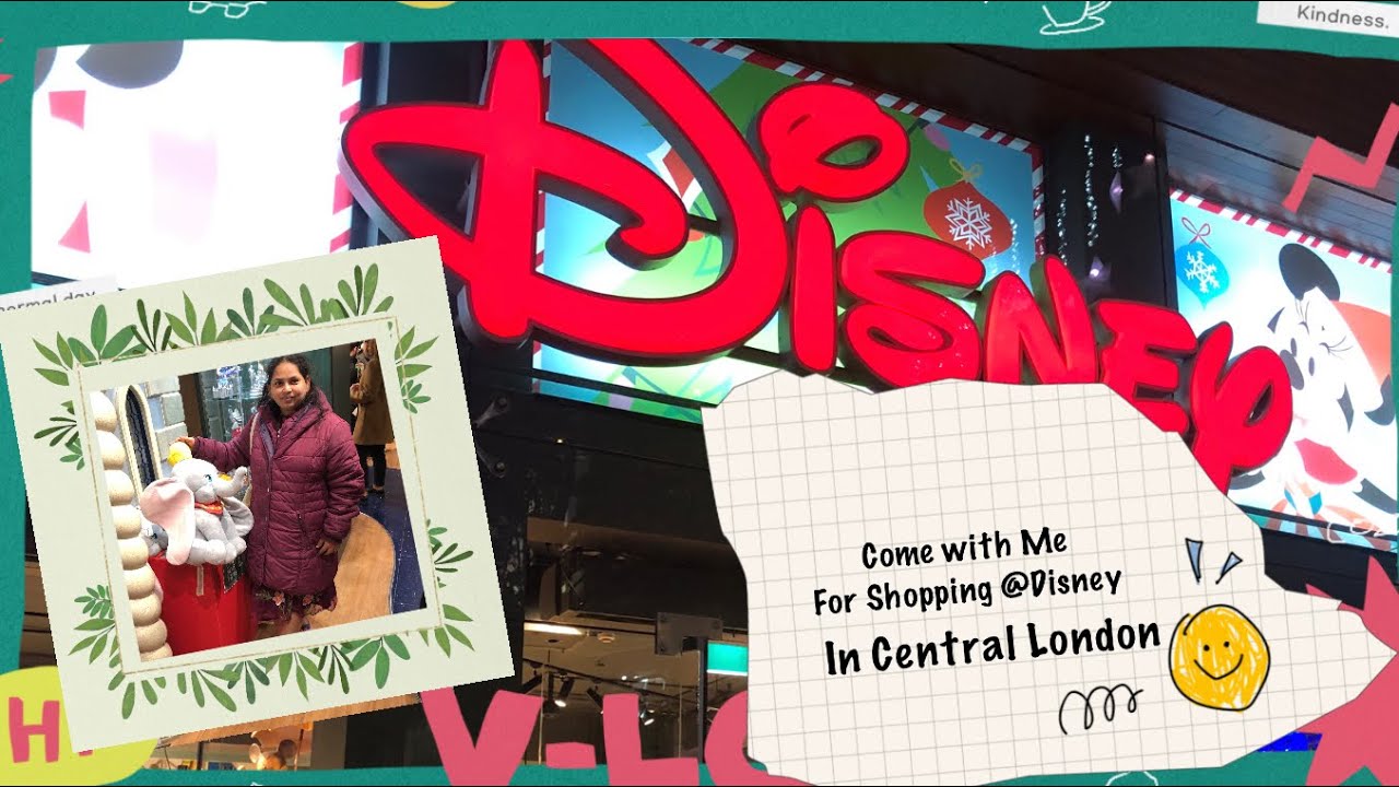 Come with With Me For Shopping @Disney In Central London//It’s shopping 🛍️ Time