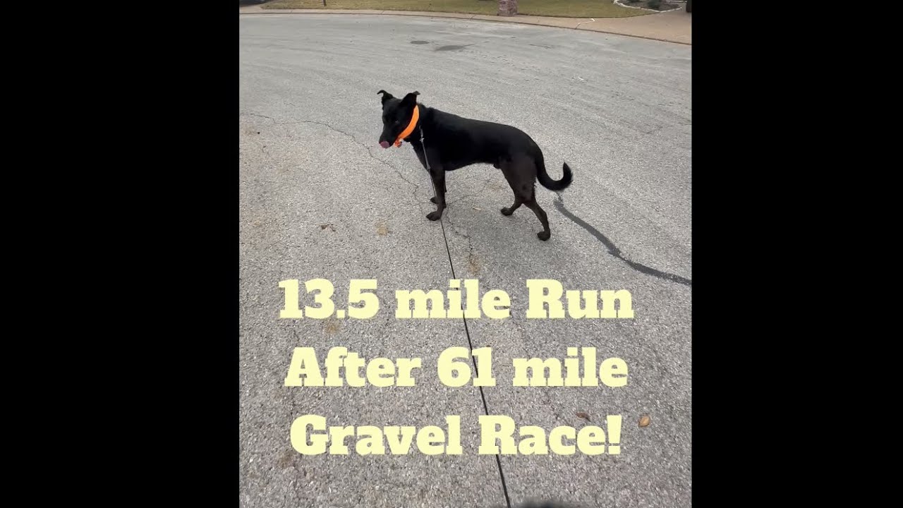 Welcome to the Dark Arts - Running a half marathon the day after a 61 mile gravel bike race.